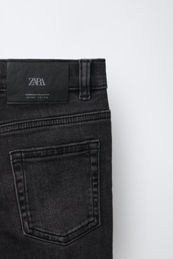 ZARA ДЖИНСЫ SKINNY FIT, ЧЕРНЫЙ