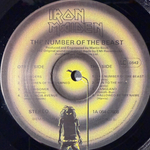 Iron Maiden ‎– The Number Of The Beast (Европа 1982г.)