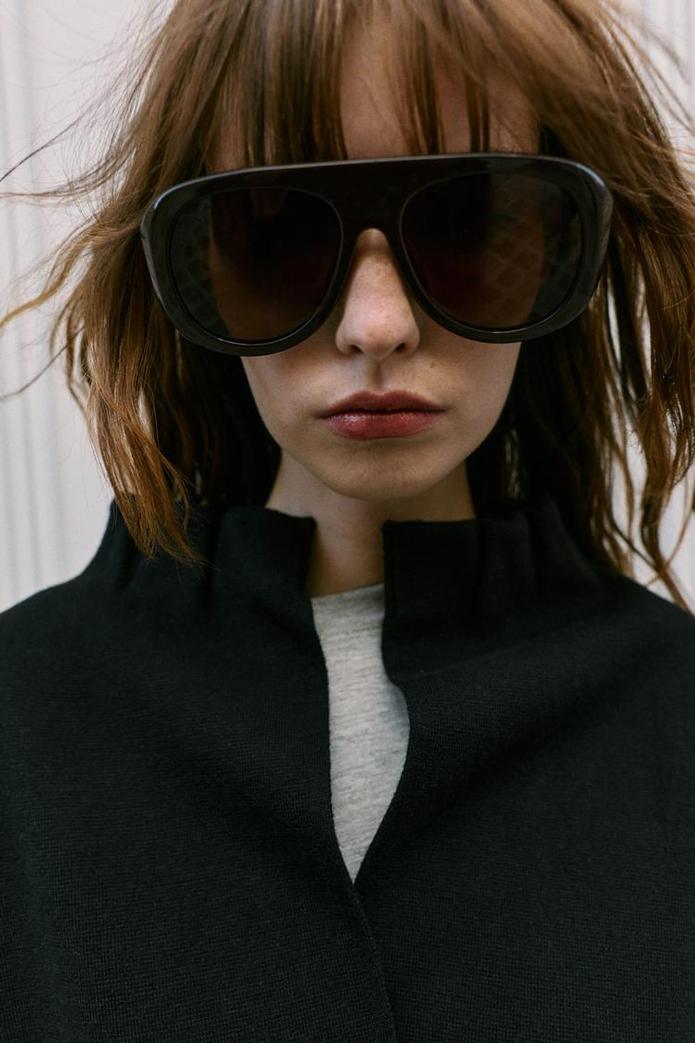 ZARA КАРДИГАН С ПОЯСОМ, ЧЕРНЫЙ
