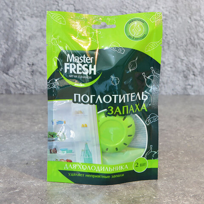 Поглотитель запаха для холодильников, контейнер 2шт Master FRESH