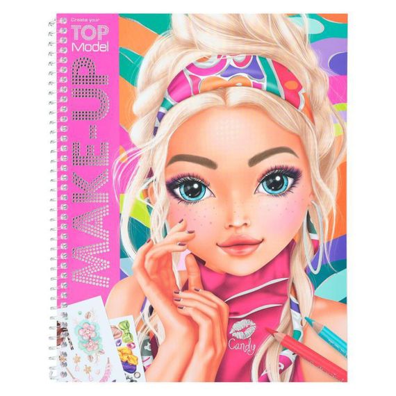 Create your TOPModel Make-Up Malbuch