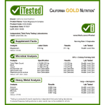 California Gold Nutrition, комплекс с тремя видами магния, малат, цитрат и хелатный бисглицинат, 120 растительных капсул (105 мг в 1 капсуле)