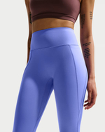 Nike Universa Женские лосины с высокой талией, без шва спереди, полной длины - NIKE