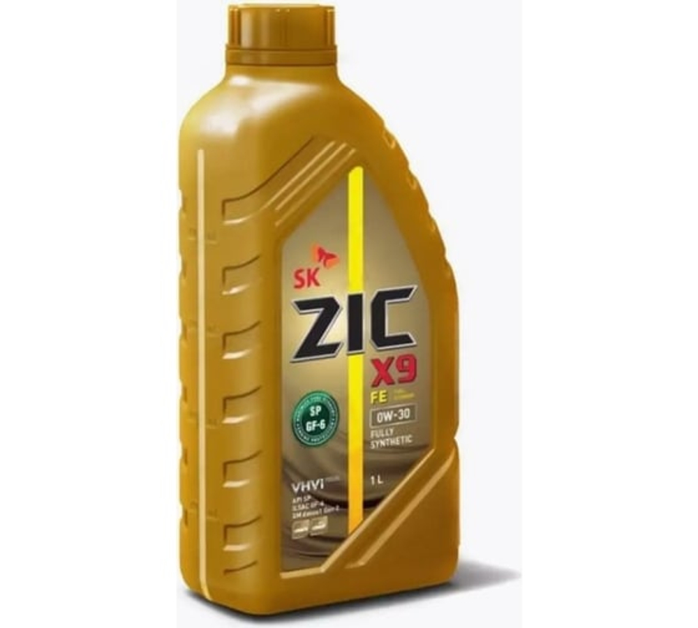 Масло моторное ZIC X9 FE 0W-30 синтетическое 1 л 132683