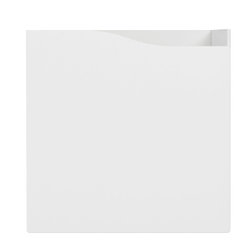 IKEA KALLAX  (ИКЕА КАЛЛАКС)  -  Вставка с дверцей - волна/белый 33x33 см