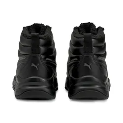 Кроссовки женские PUMA Cilia Mid Metallic Puma Black-CASTLEROCK