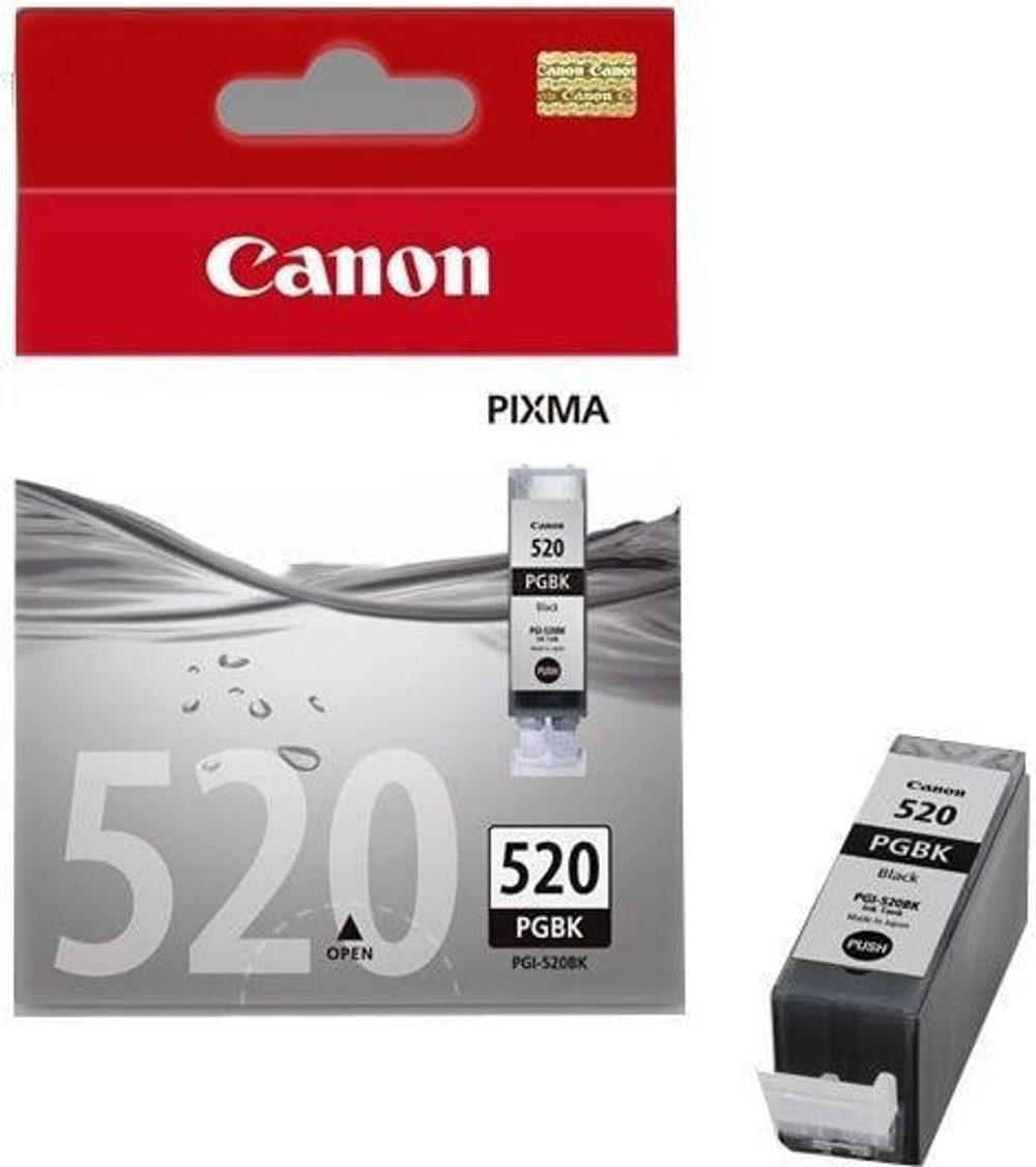 Картридж струйный Черный Canon PGI-520BK 	2932B001