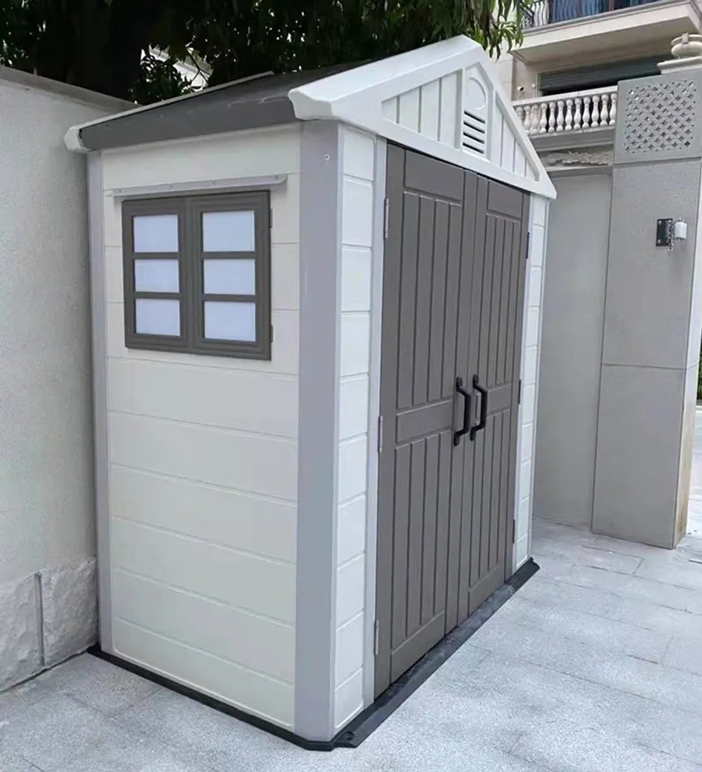 Садовый пластиковый сарай HouzBlock Comfort-1 (2.2x1.2 м)