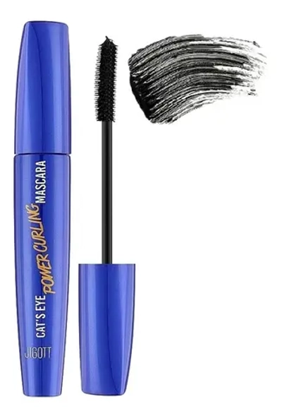 Jigott Cat's Eye Power Curling Mascara, 12g Подкручивающая тушь для ресниц 12гр