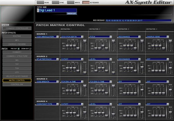 ROLAND AX-Synth