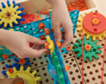Набор шестеренок расширенный для STEM-стены Masterkidz (198 шт)