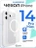 Чехол накладка iPhone 14 Pro Max 6.7" Gurdini Slim Series with Magsafe White