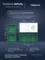 Коробка установочная 86х86 мм, стыкуемая, для сплошных стен Systeme Electric Infinity Зеленый FSE350000