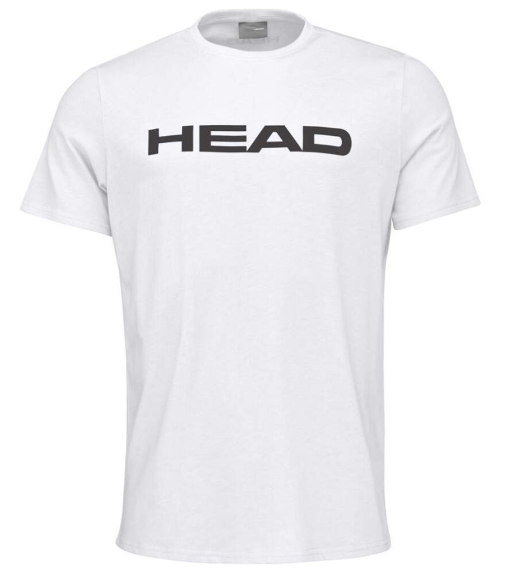 Мужская теннисная футболка Head Club Basic T-Shirt - white