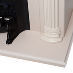 Каминокомплект Real Flame Stefania WT-F612 с очагом Majestic Lux Black (без пульта)