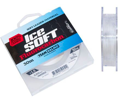 Леска монофильная Team Salmo ICE SOFT FLUOROCARBON, 30м, 0.20мм