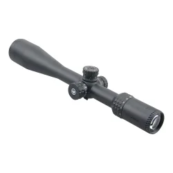 Прицел Vector Optics Sentinel-X 10-40x50, SF, COM-25M - вид в три четверти со стороны окуляра