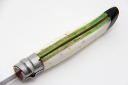 Нож авторский Opinel 08 клинок полированный гильошированиефотография - 7