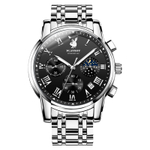 Playboy Quartz Movement Stainless Steel Watchband Men"s Watches Black Dial