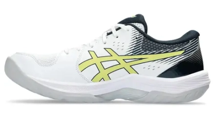 Мужские кроссовки для сквоша/бадминтона Asics Beyond FF - white/glow yellow