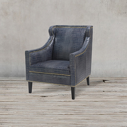 Кресло Roomers Furniture c0175-1d/blue#a75