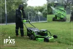 Cамоходная аккумуляторная газонокосилка Greenworks 82LM30S , 82v, 76 см, (2519207), без АКБ и ЗУ
