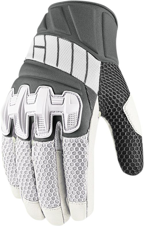 Купить Мотоперчатки Текстильные Icon Overlord Gloves / Белый