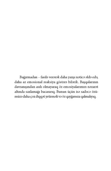 Bağırmayan valideynlər