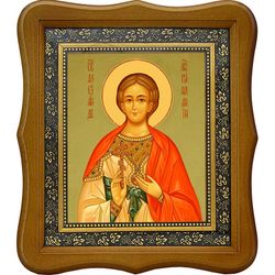Александр Римлянин мученик. Икона на холсте.