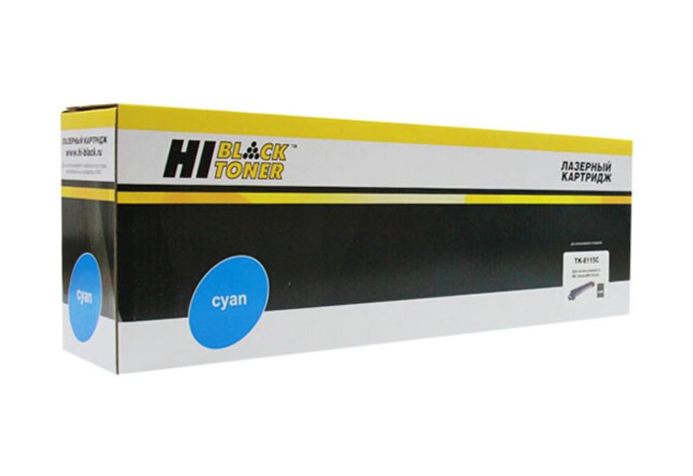Тонер-картридж Hi-Black (HB-TK-8115C) для Kyocera M8124/M8130, Cyan, 6K Тонер-картридж Hi-Black (HB-TK-8115C) для Kyocera M8124/M8130, Cyan, 6K