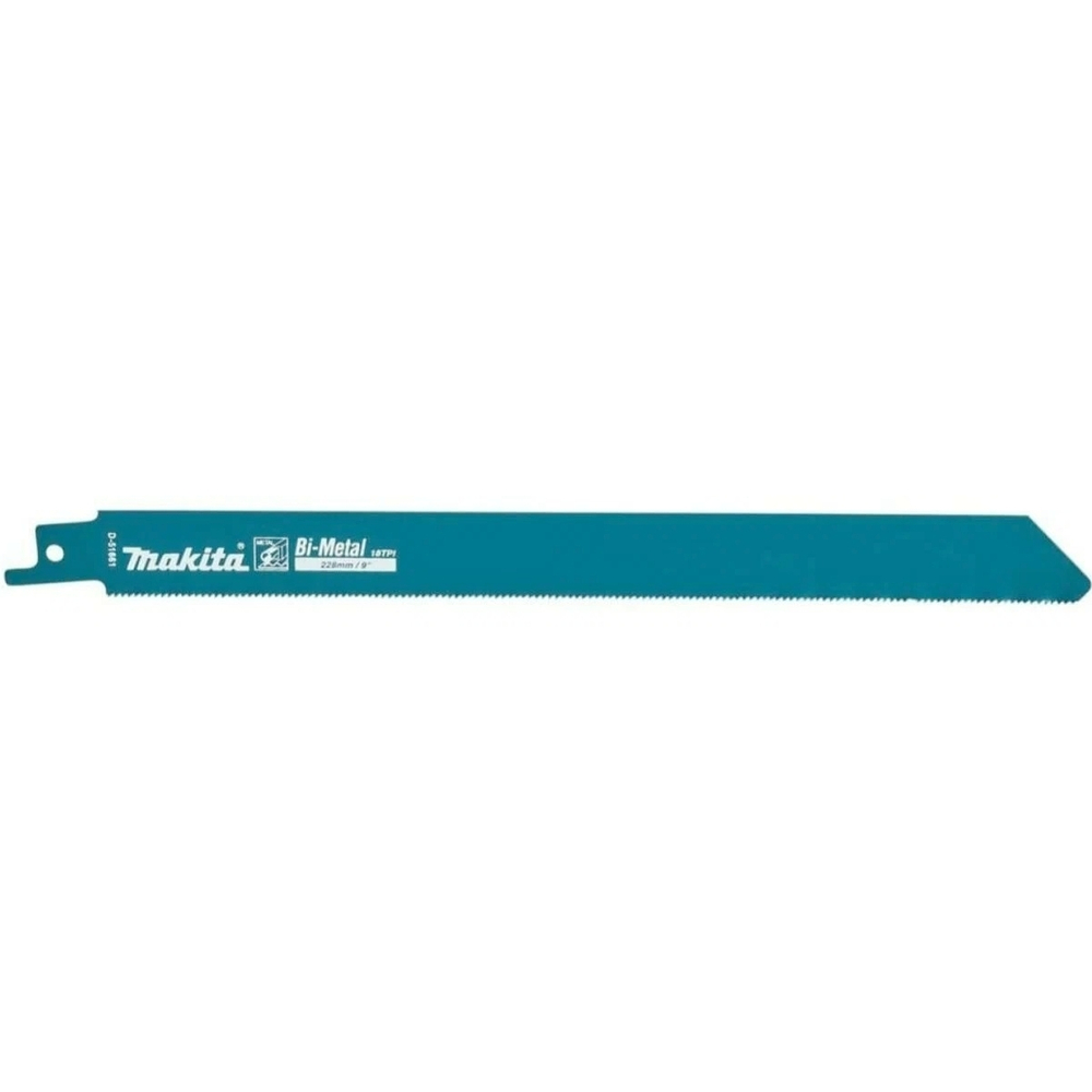 Сабельное полотно по стали 225x18x0.9, 18TPI, 2 шт Makita D-51661
