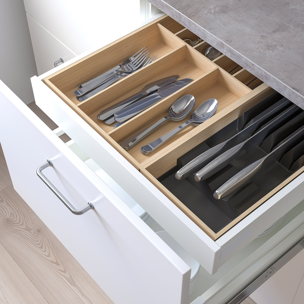 IKEA UTRUSTA  (ИКЕА УТРУСТА)  -  Панель фронтальная для ящика, низкая - белый 60 см