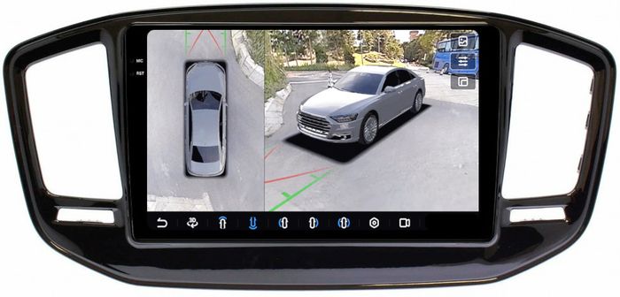 Магнитола для Geely Emgrand X7 2019-2021 - FarCar BX9-360-9552 монитор 9.5" 2K QLED на Android 13, Быстрая, CarPlay, 4G SIM-слот, 4 камеры в комплекте
