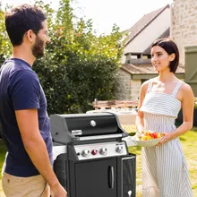 Газовый гриль Weber Spirit EP-335 Premium GBS, 5 горелок, чёрный