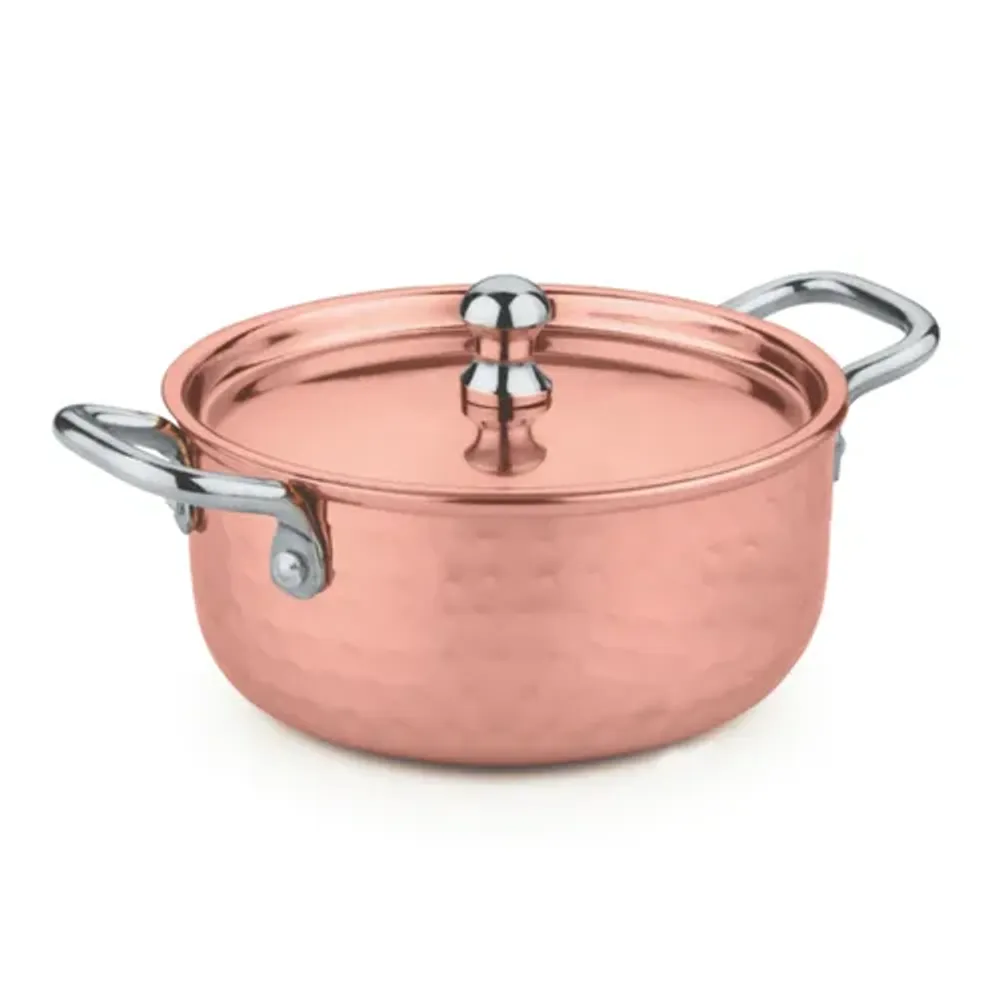 Кастрюля для подачи 14,5 см h6,5 см 900 мл Dents Copper нерж. цвет медь P.L. Proff Cuisine