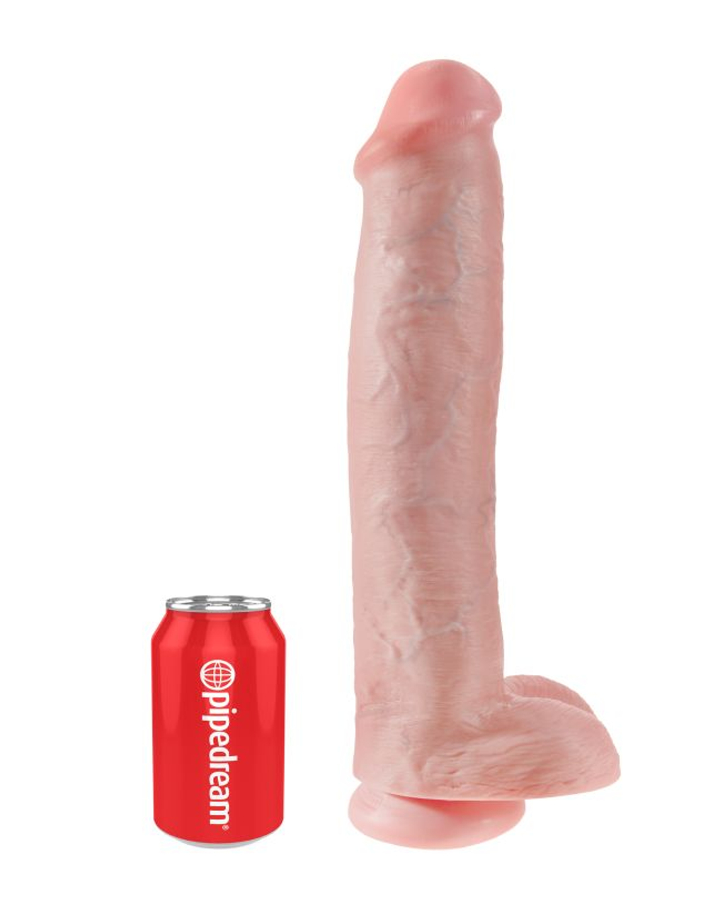 Фаллоимитатор-гигант на присоске King Cock 15" Cock with Balls Pipedream