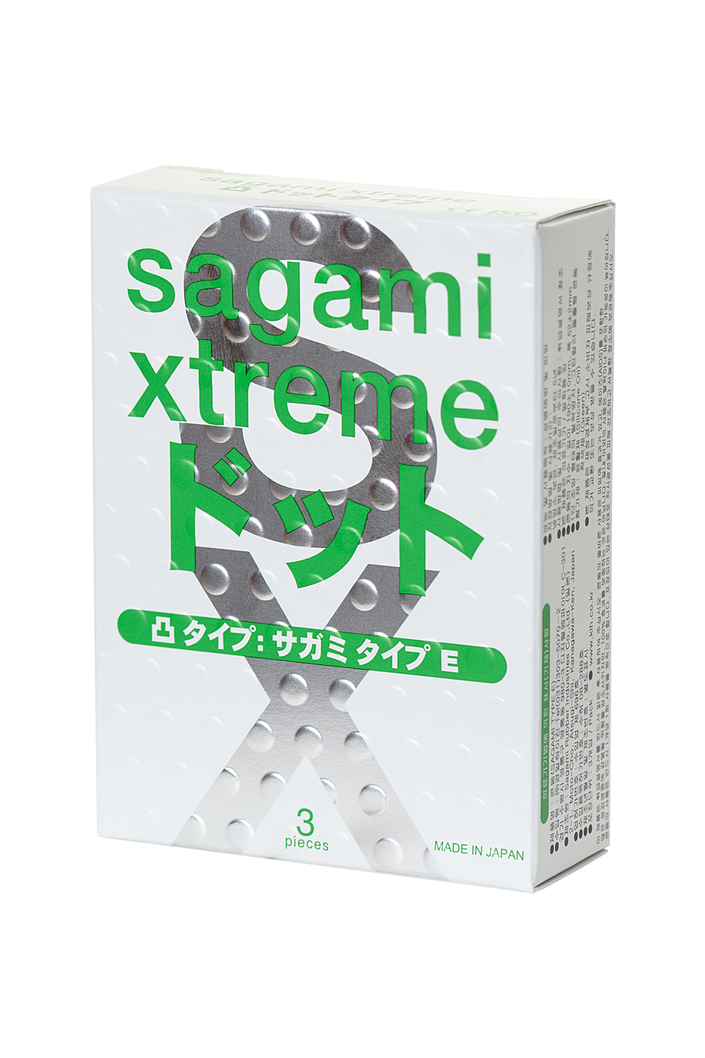 Презервативы Sagami Xtreme dotts анатомические №3