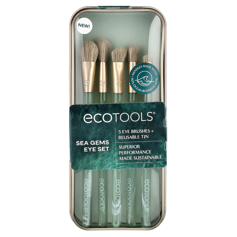 EcoTools, Sea Gem, набор для кожи вокруг глаз, 6 шт.