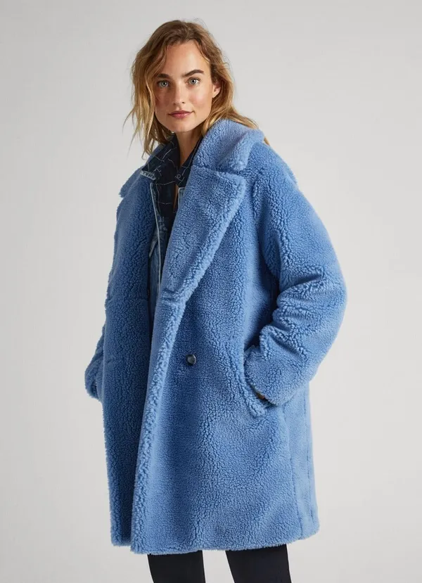 Пальто женское PEPE JEANS SHEEPSKIN COAT