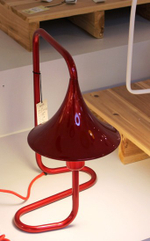 лампа self table lamp ( красная )