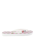 Шлепки MC Saint Barth ALMA Goa floral розовый