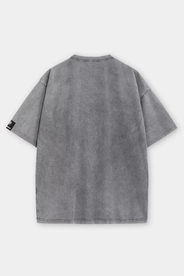 Футболка SHMOT Travis Garment Dye серый