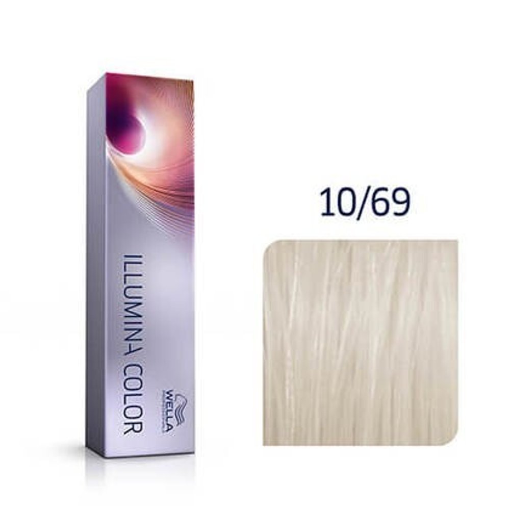 Wella Illumina Color 10/69 Яркий блонд фиолетовый сандре