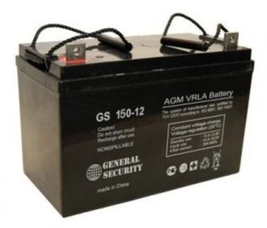 Аккумулятор General Security GS 150-12 ( 12V 150Ah / 12В 150Ач ) - фотография