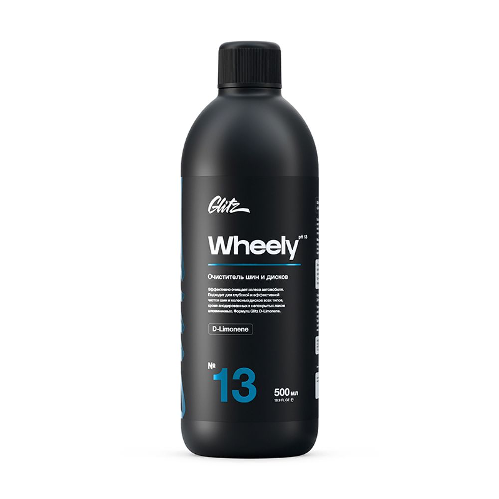 Glitz 13 Wheely, Очиститель шин и дисков, 500 мл