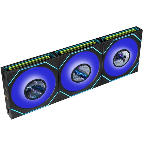 Комплект вентиляторов для корпуса Lian Li UNI FAN SL INF LCD FLEX 120 RB, черный (12RSLIND1F3B), (G9F.12RSLIND1F3B.R0)