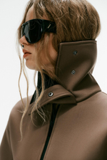 КУРТКА С ВОРОТНИКОМ-СТОЙКОЙ — ZARA