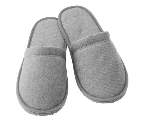 TASJON Тапочки, серые,S/M