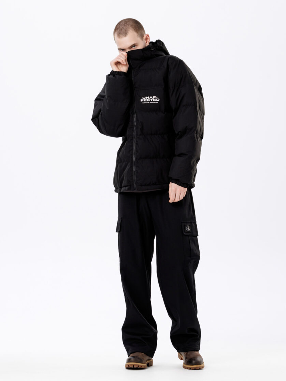 Куртка UNAFFECTED Shell Jacket Чёрный
