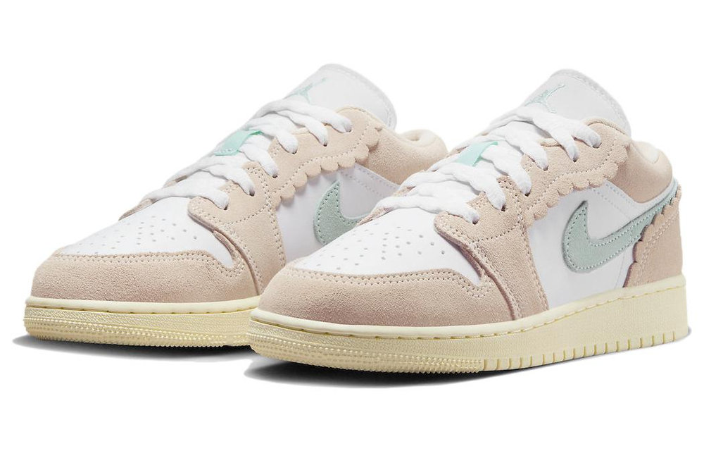 Jordan 1 Low SE Scalloped Edge Guava Ice GS